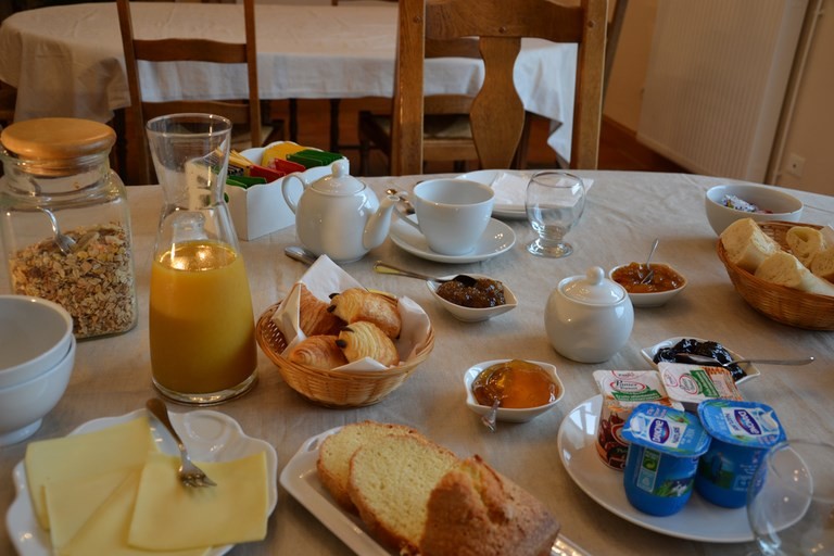 petit déjeuner les Célestines